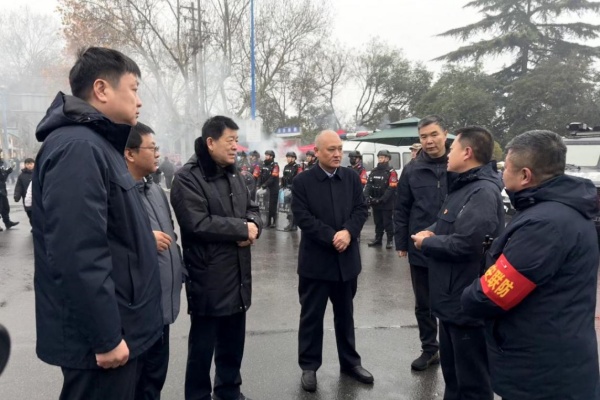 初心護民俗 專業(yè)守平安——公司圓滿完成安陽橋古廟會安保勤務